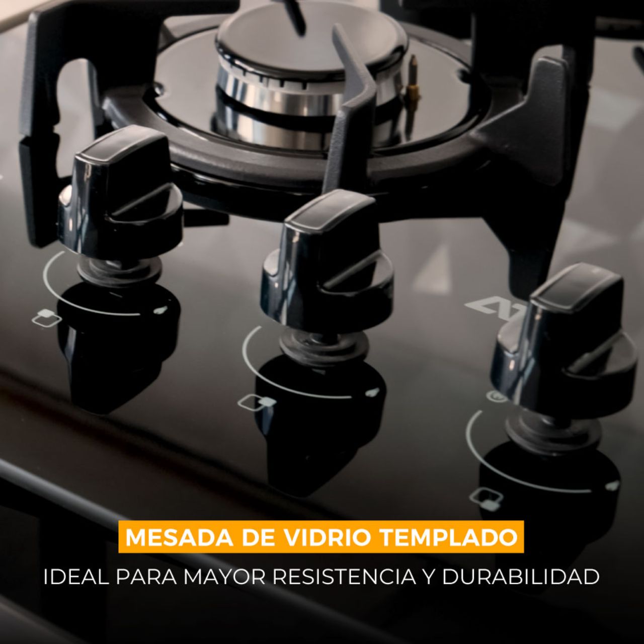 COCINA MULTIGAS 56 CM ATMA NEGRA