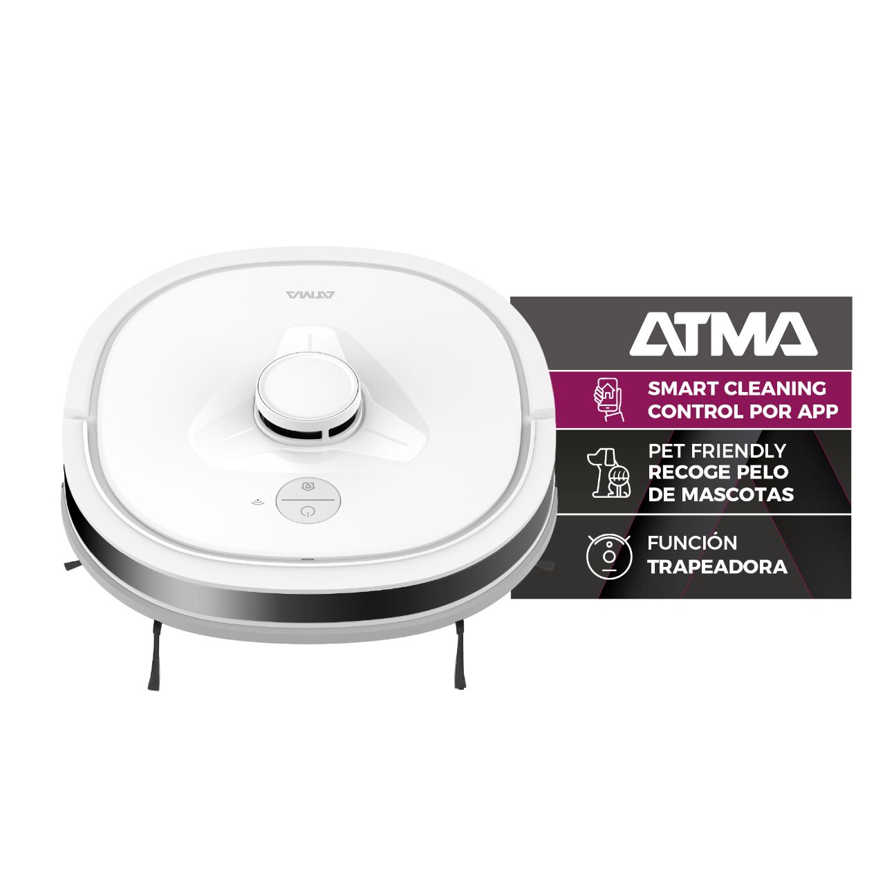 ATMA ROBOT ASPIRA Y TRAPEA CON APP