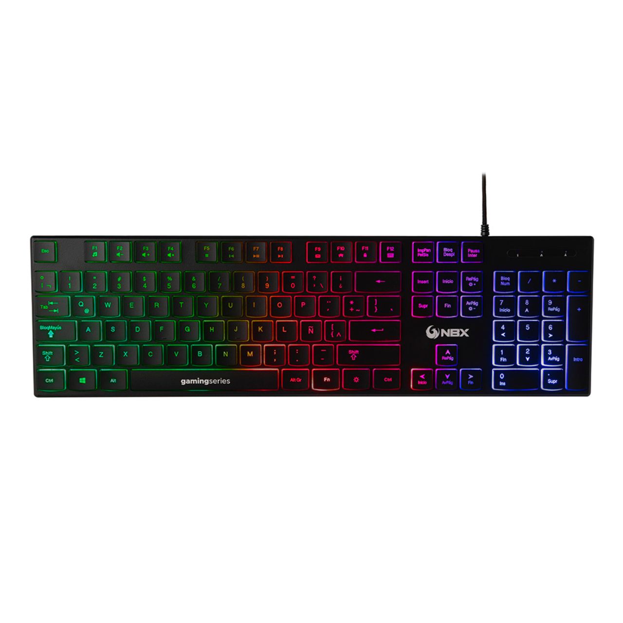Teclado gamer NBX-KB1000M