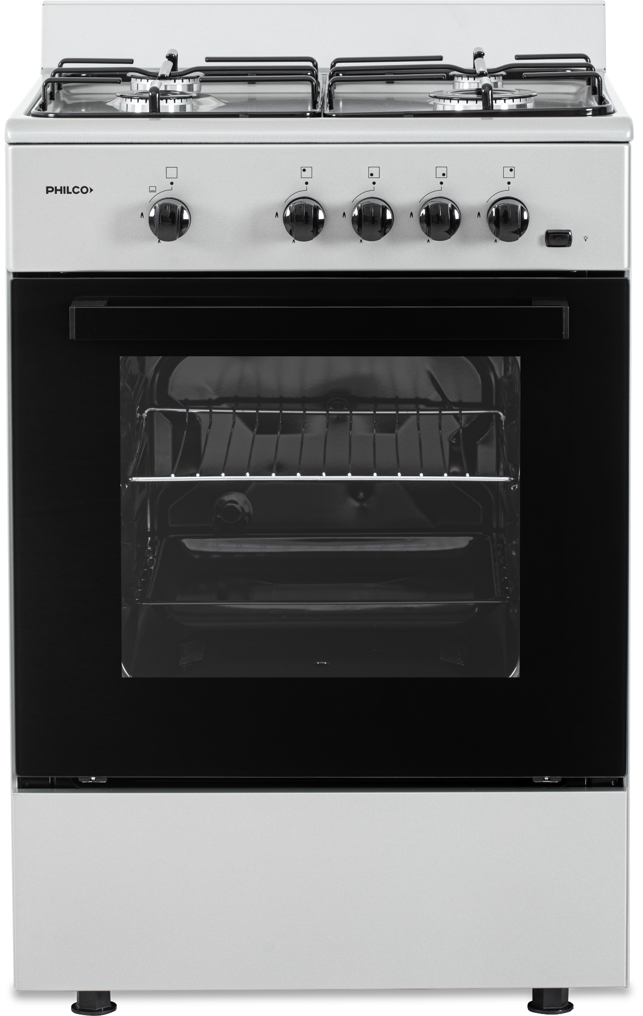 COCINA A GAS, 56CM, PHILCO, PLATA