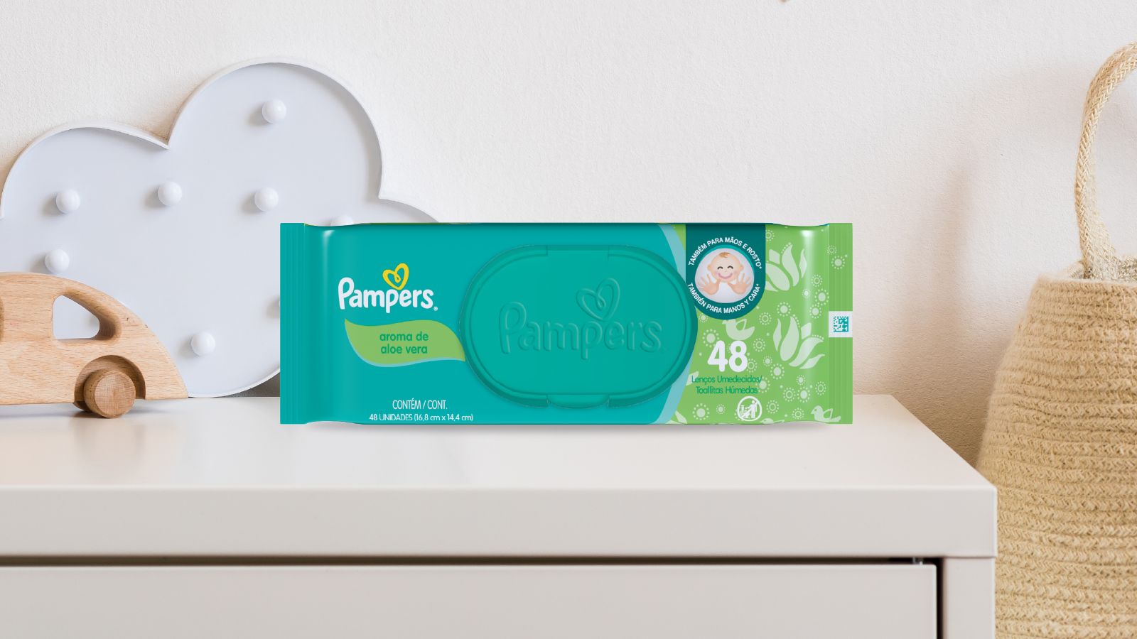 PAMPERS TOALLITAS HÚMEDAS ALOE VERA Lifestyle 1