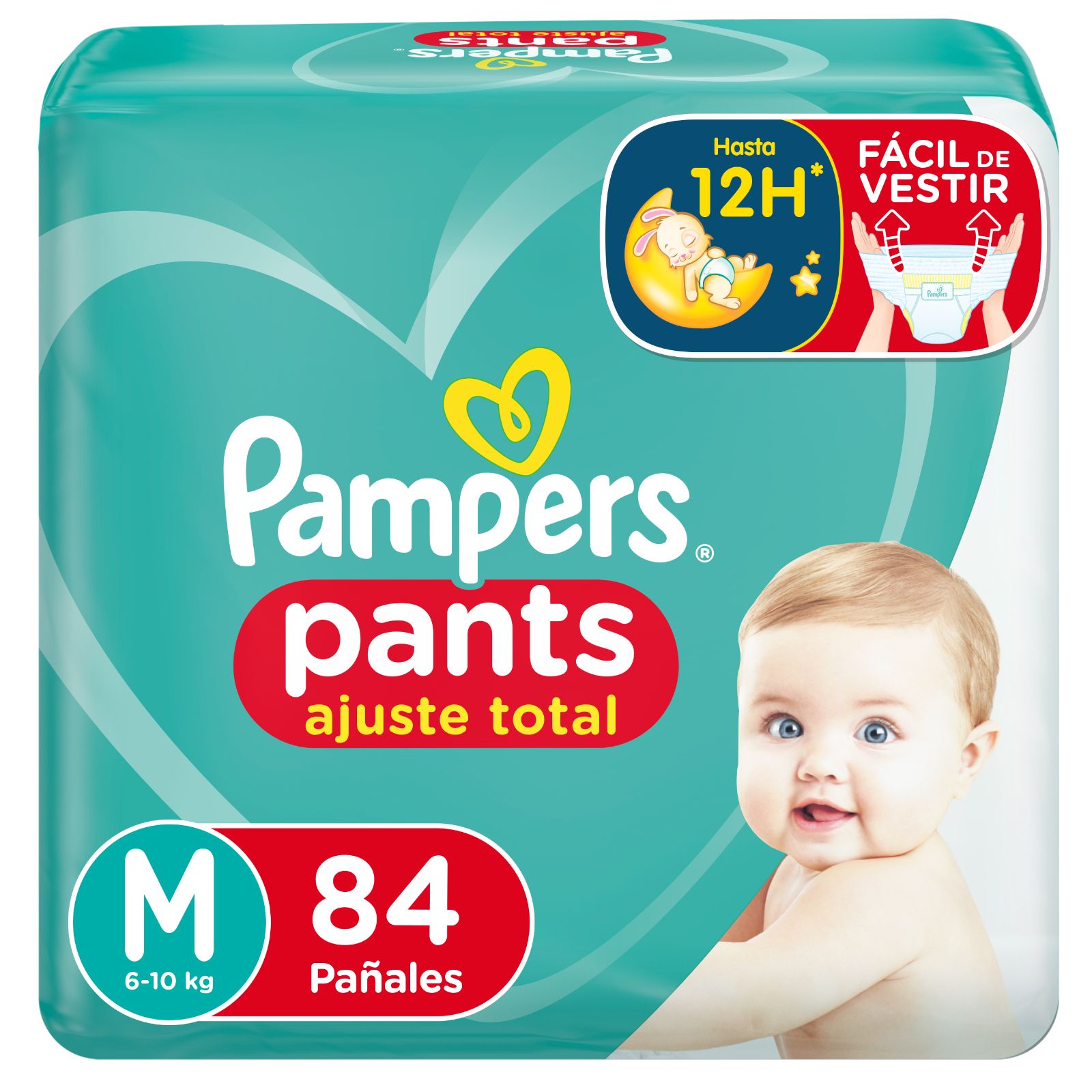 PAMPERS PANTS AJUSTE TOTAL - 1