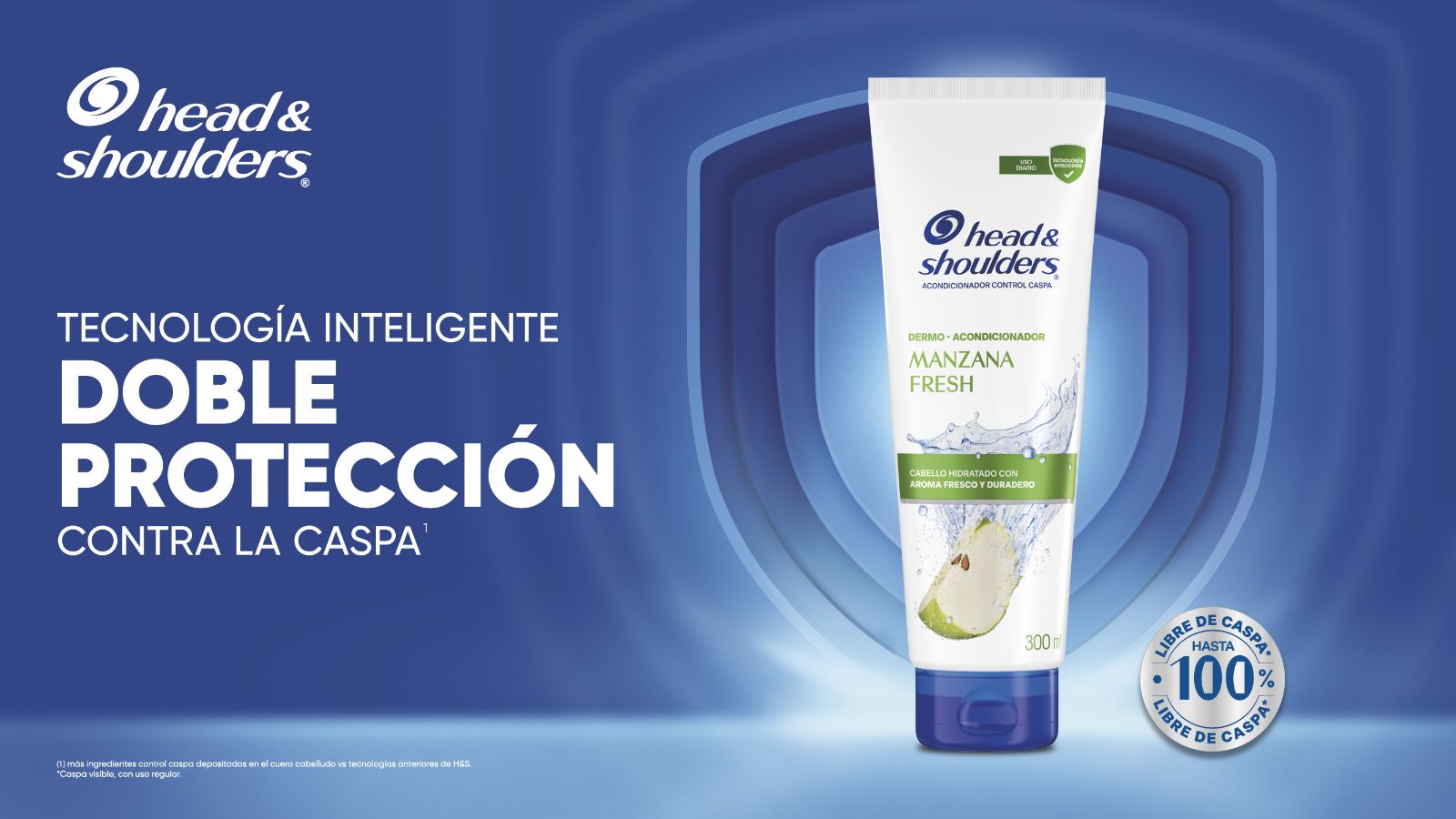 DERMO-ACONDICIONADOR HEAD&SHOULDERS HIDRATACIÓN MANZANA FRESH Lifestyle