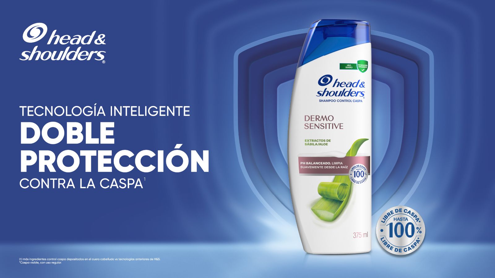 SHAMPOO HEAD&SHOULDERS DERMO SENSITIVE EXTRACTOS DE SABILA Lifestyle