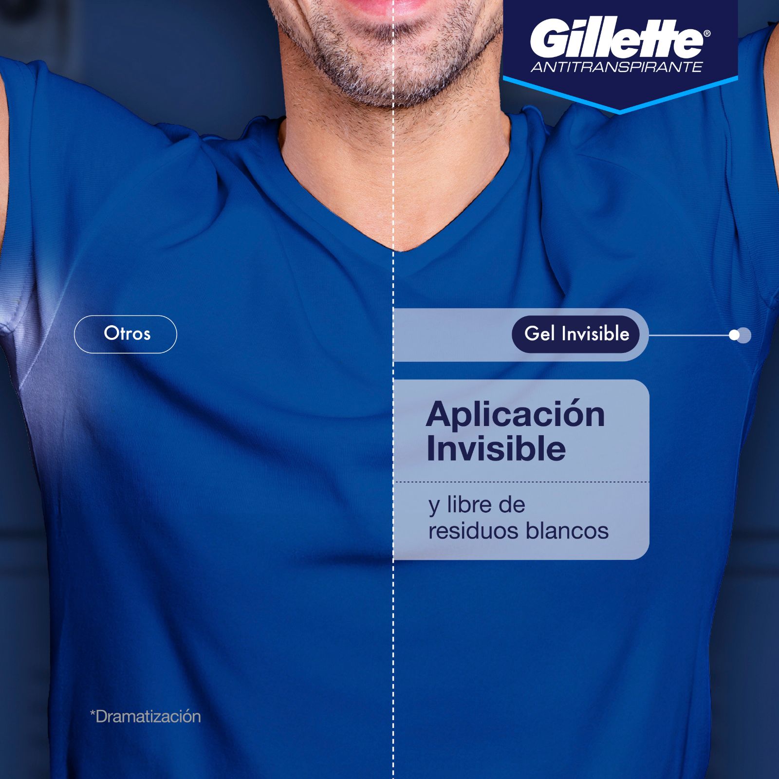 Antitranspirante Gillette Specialized Cool Wave Gel X 45g - 4