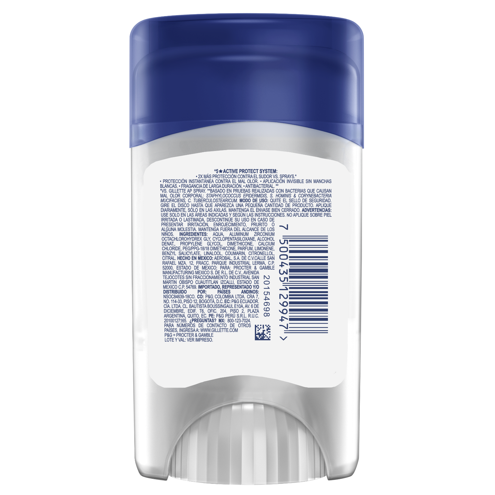 Antitranspirante Gillette Specialized Cool Wave Gel X 45g - 9