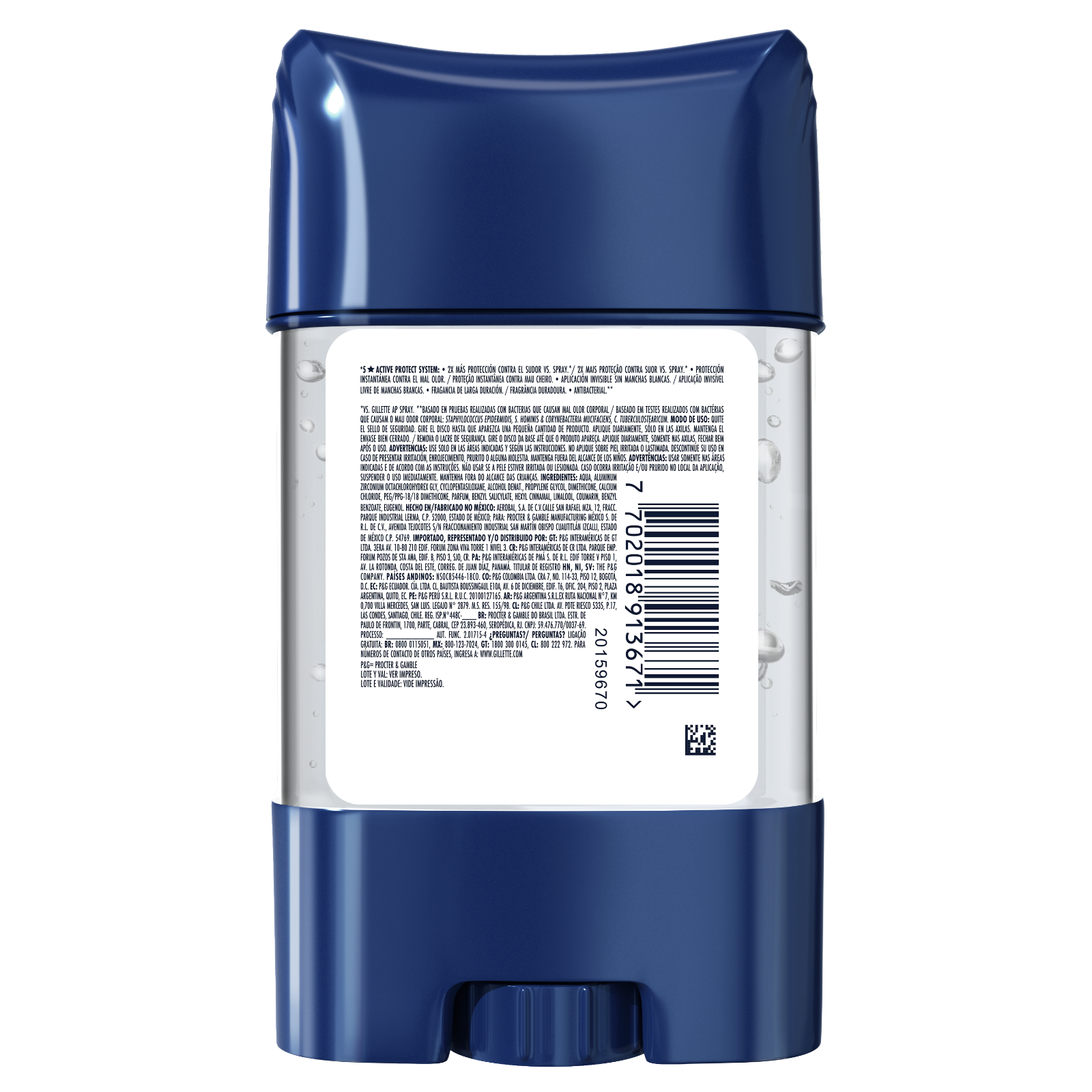Antitranspirante Gillette Specialized Arctic Ice Gel 82g - 2