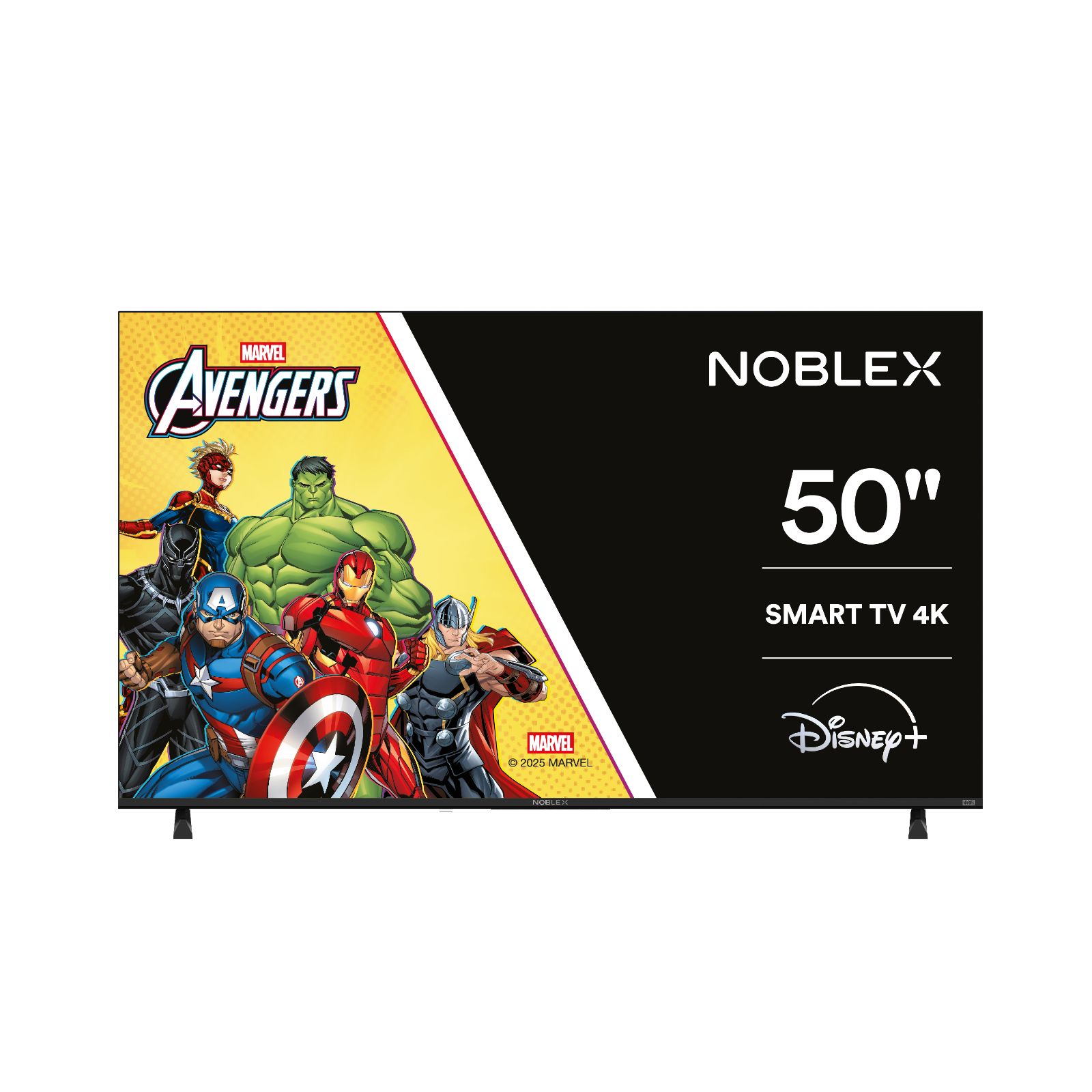 SMART TV 50" NOBLEX  - VIDAA TV - MARVEL SERIES