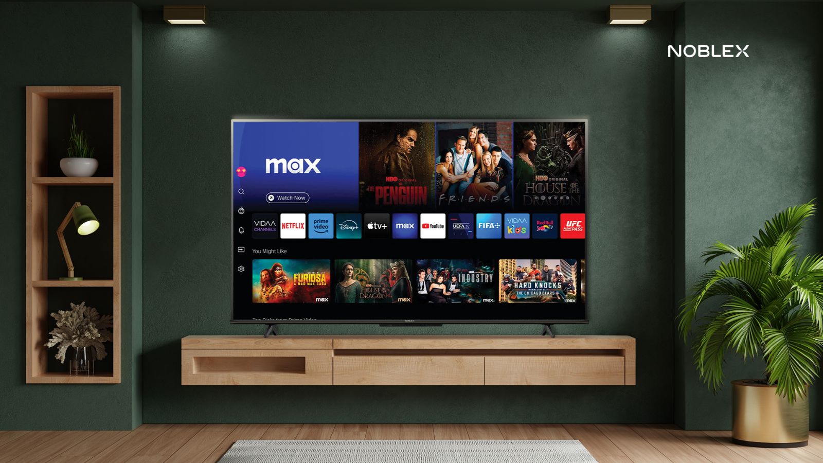 Smart TV 75" Lifestyle 1
