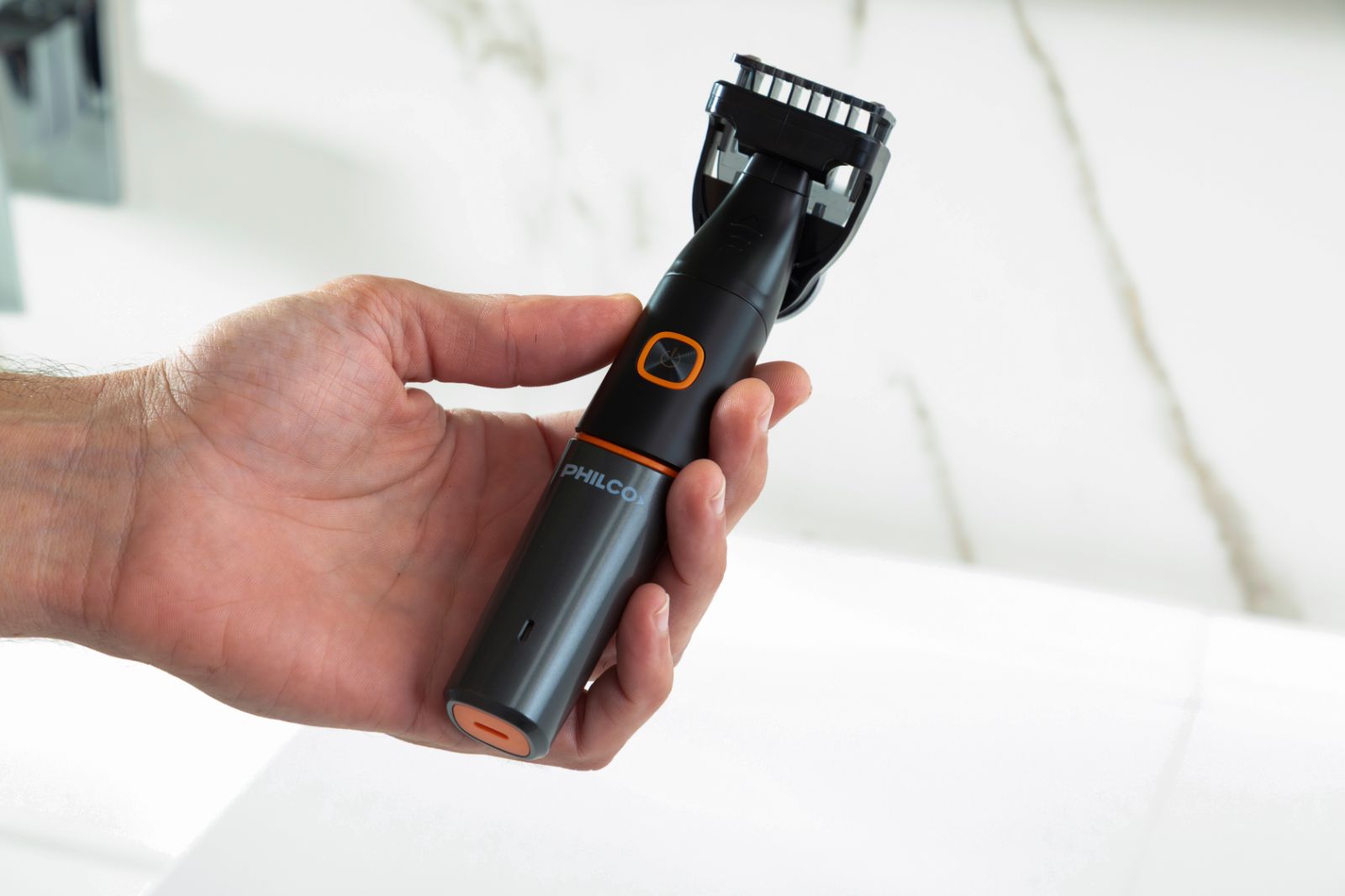 AFEITADORA PHILCO CB7045PP TRIMMER Y BODY SHAVER RECORTA MODELA Y AFEITA - 4