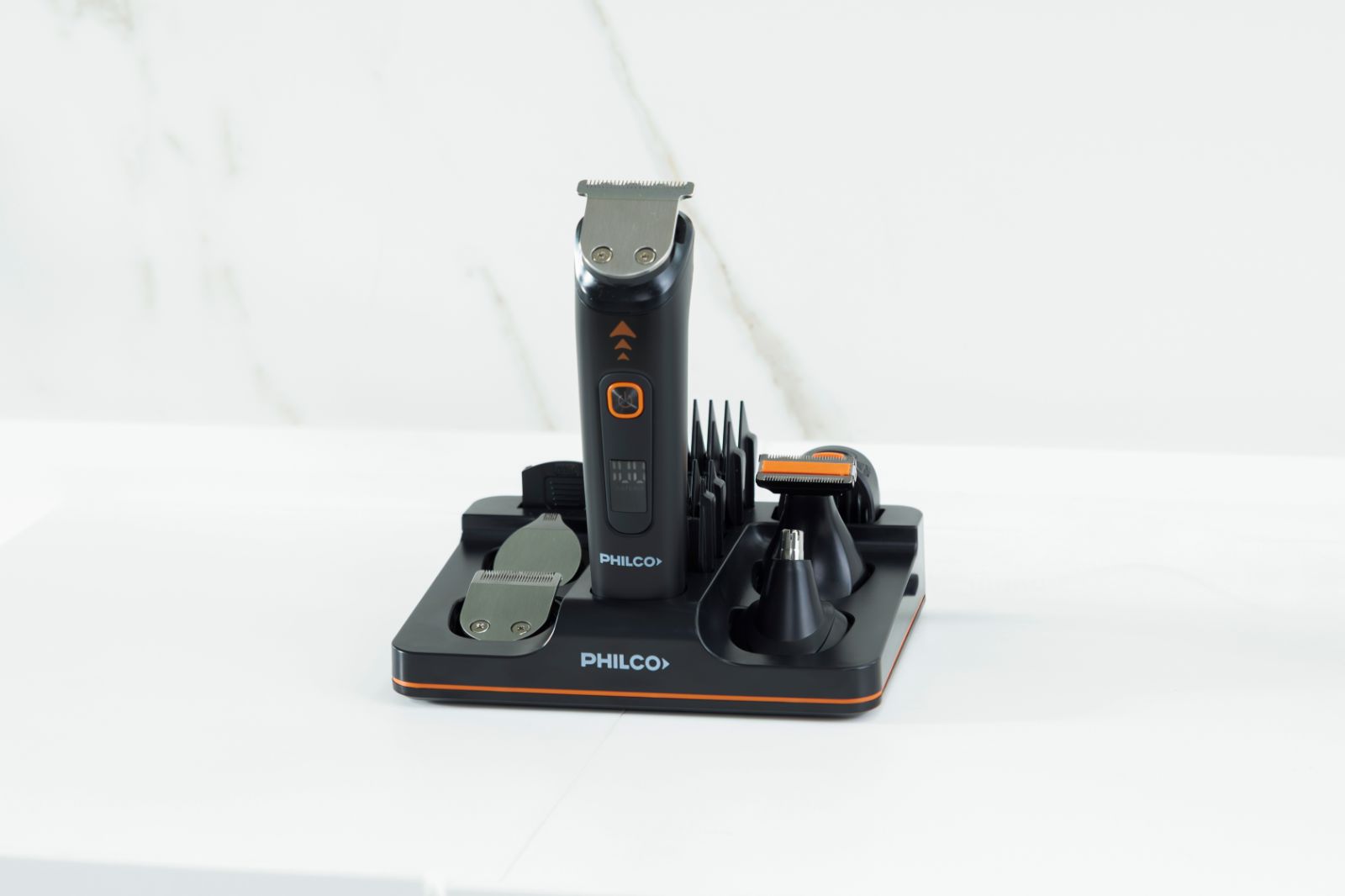  GROOMING KIT ALL IN ONE PHILCO CB8975PP CON 14 ACCESORIOS Y BASE DE CARGA ORGANIZADORA - 17