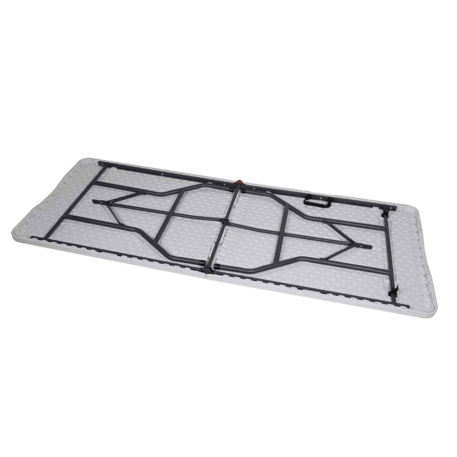 MESA PHILCO PARA JARDIN EXTERIOR PLEGABLE CAMPING PORTATIL 180 X 74 CM COLOR BLANCO