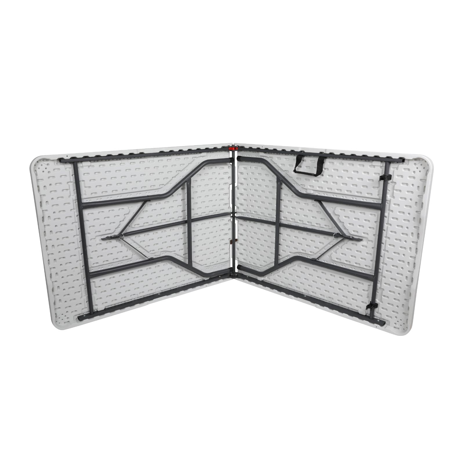 MESA PHILCOPARA JARDIN EXTERIOR PLEGABLE CAMPING PORTATIL 180 X 70 CM COLOR BLANCO