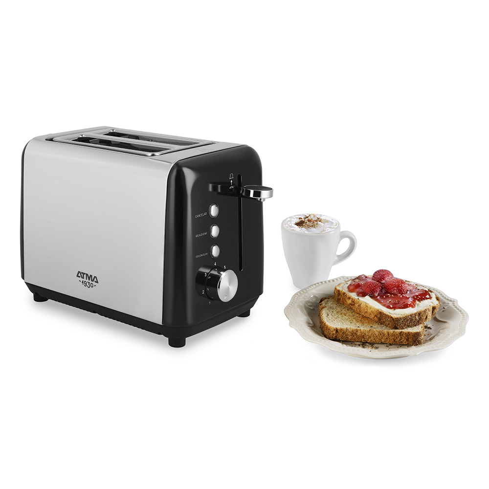 TOSTADORA VINTAGE NEGRA Lifestyle