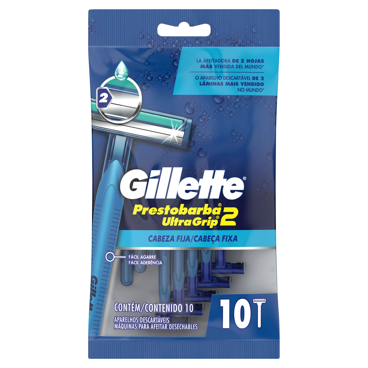 Prestobarba UltraGrip2 Fija Bolsa x10 u. - 1