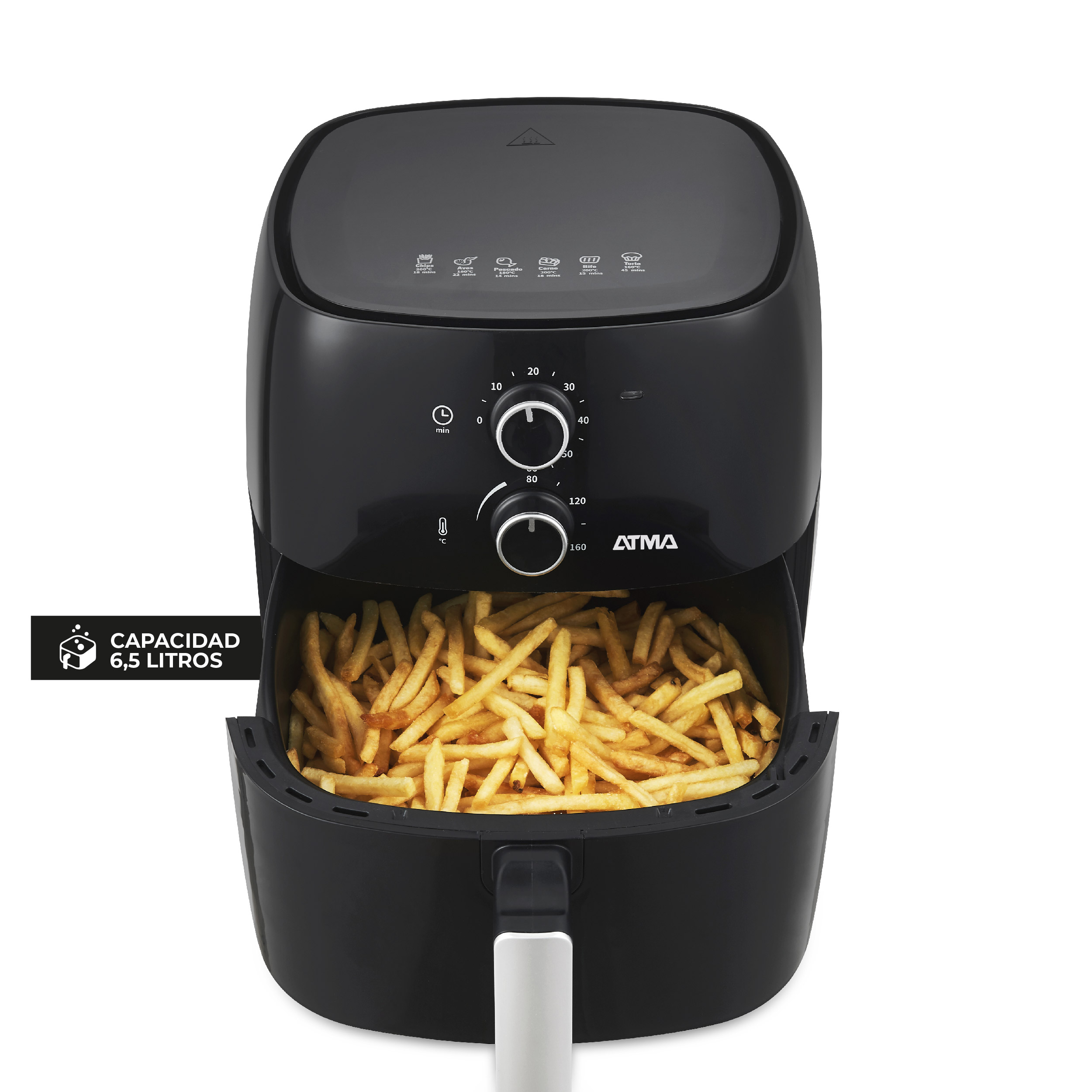 FREIDORA DE AIRE MANUAL 6,5L NEGRA Lifestyle