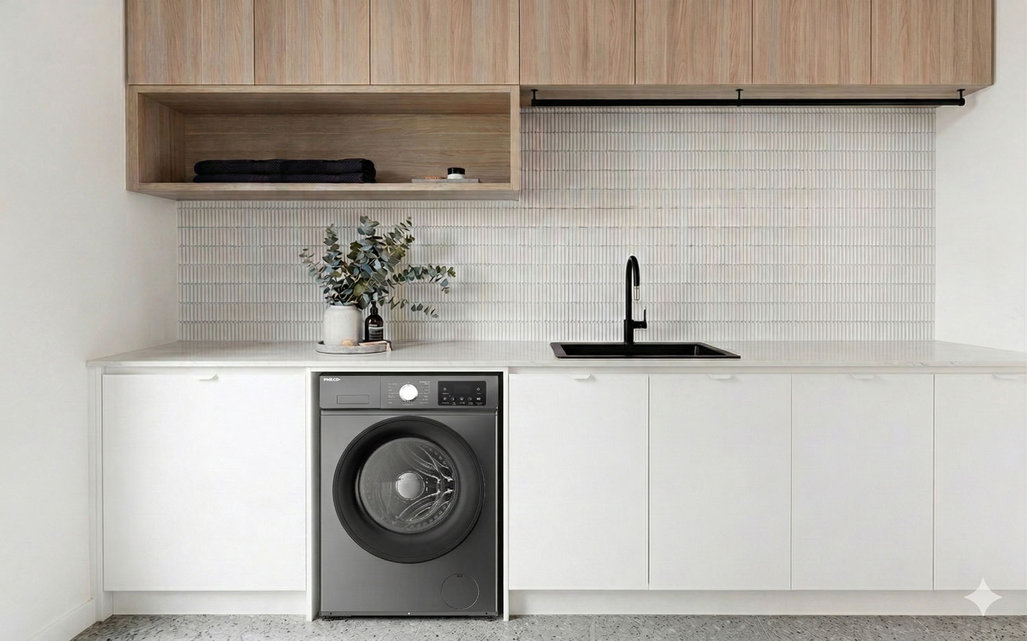 LAVARROPA PHILCO 11 KG INVERTER GREY Lifestyle