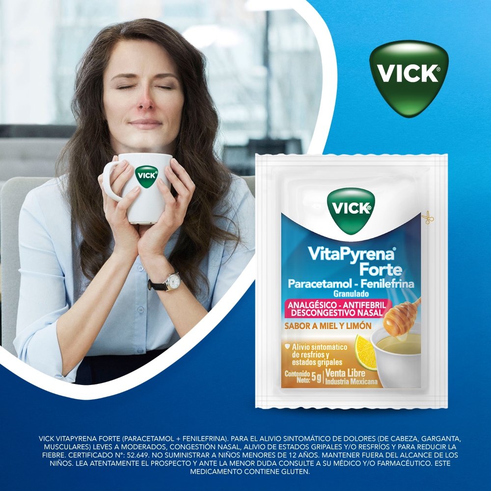 Vick VitaPyrena Forte x1 Sobre - 3