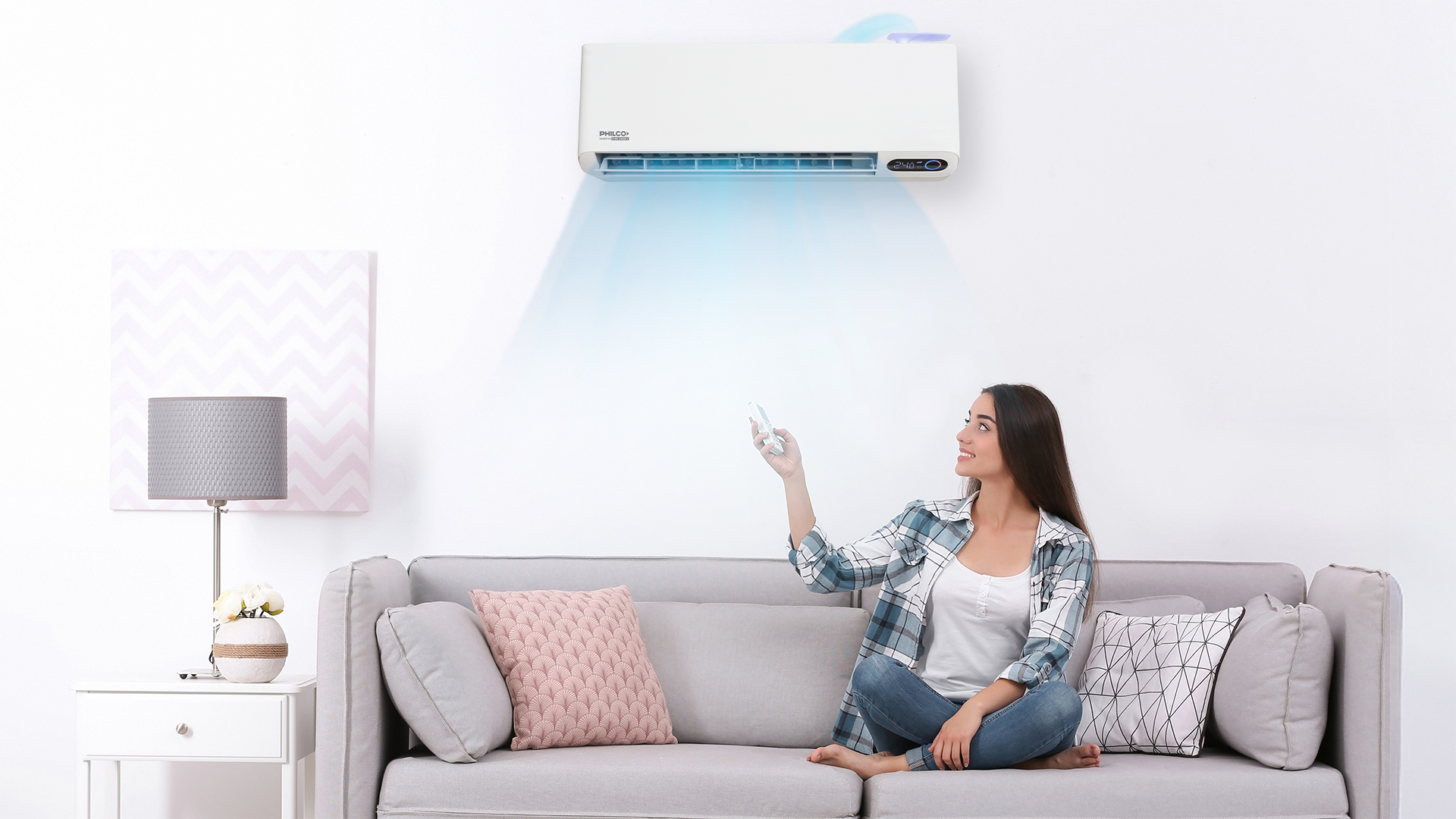 AIRE ACOND. PHILCO PURE ENERGY SPLIT INVERTER 3900 FRIO CALOR CL. A // CON WIFI Lifestyle