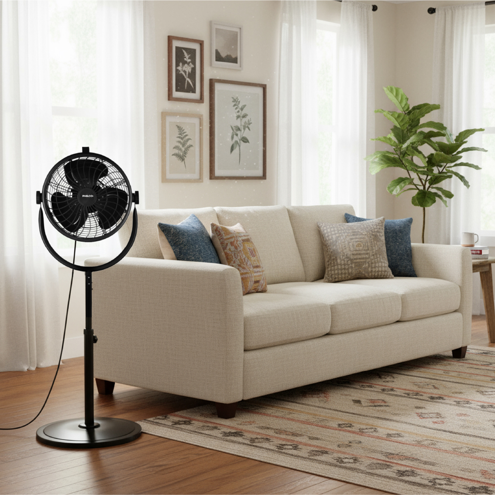 VENTILADOR CIRCULADOR DE PIE 15" Lifestyle