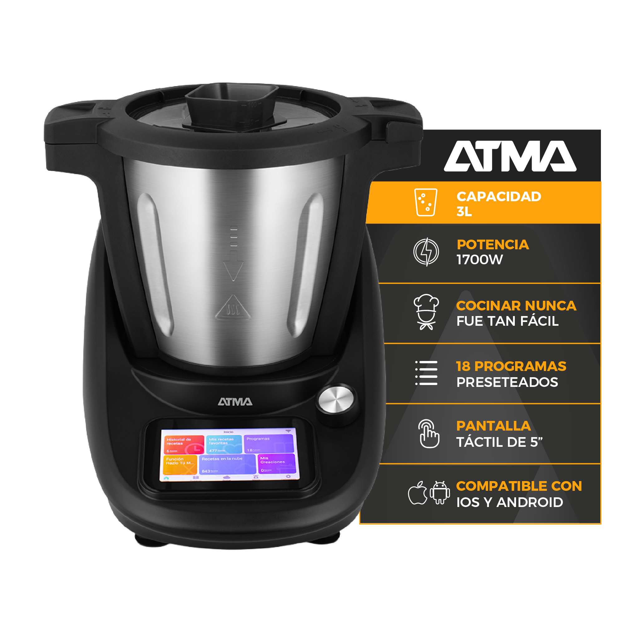ROBOT DE COCINA SMART - ATMAMIX II